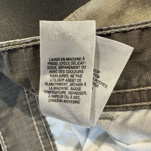 Cabelas Cargo Pants 34 X 30 Men's Tan Rip Stop Check Pattern Outdoors Cotton - Picture 12 of 12